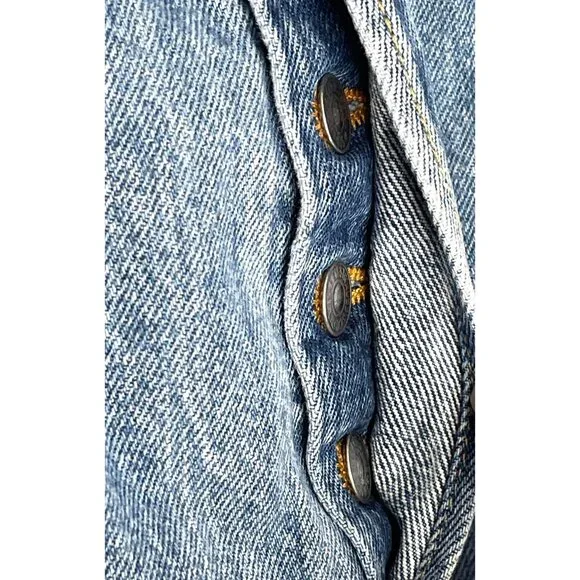 Levis 501 XX Straight Leg Button Fly High Waisted Jeans Size 31 x 32.5